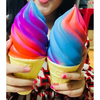 (ocque1) ĐỒ CHƠI SQUISHY KEM Ốc quế nhọn đáng yêu hết cỡ  ( nguyenhuyen9916 )