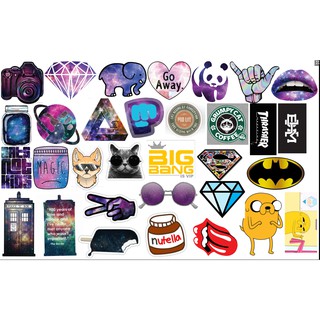 STICKER dán Vali, xe, barber shop, Mũ bảo hiểm , macbook, đàn, tường... Nhập mã GIẢM GIÁ 15k khi mua từ 3 set
