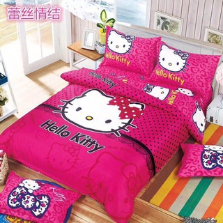 Set chăn phao ga gối cotton poly nhập khẩu