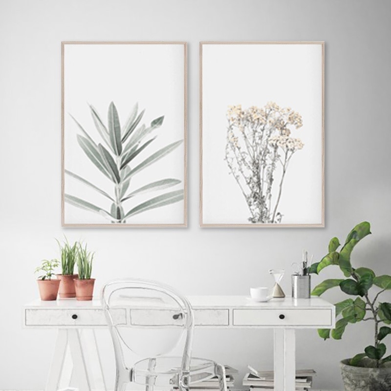 Tranh Treo Tường Trang Trí Hình Hoa Oải Hương