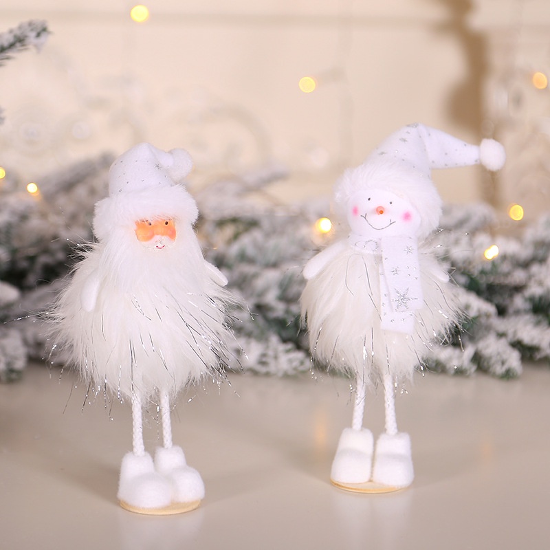 Búp Bê Treo Trang Trí Cây Thông Noel DIY Phụ Kiện Trang Trí Giáng Sinh Năm Mới Hình Thiên Thần