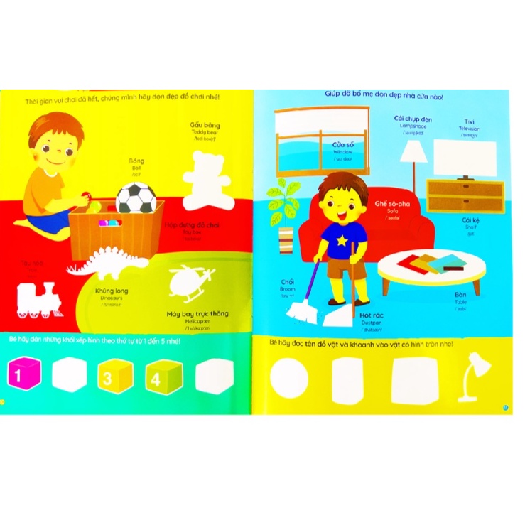 Sách Combo Bóc Dán Thông Minh 365  - Giúp Bé Phát Triển IQ, EQ, CQ  Hải Anh Books