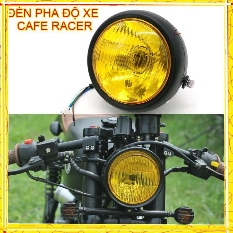 ĐÈN PHA ĐỘ XE MÁY CAFE RACER 💎 GÁO ĐÈN TRÒN độ CG125, GN125, WIN , HONDA 67