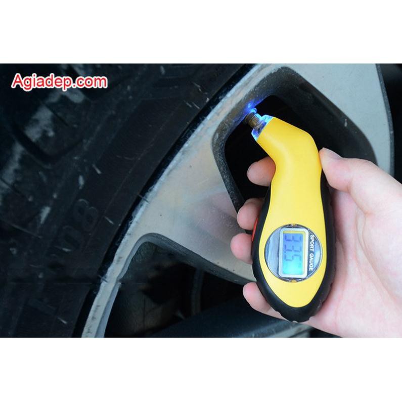 Đồng hồ đo áp suất lốp độ chính xác cao Tire Gauge - chính hãng nhập khẩu bởi Agiadep