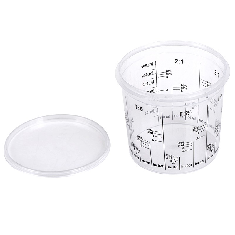 Cốc Nhựa PP Cứng Có Nắp Đậy Tiện Dụng