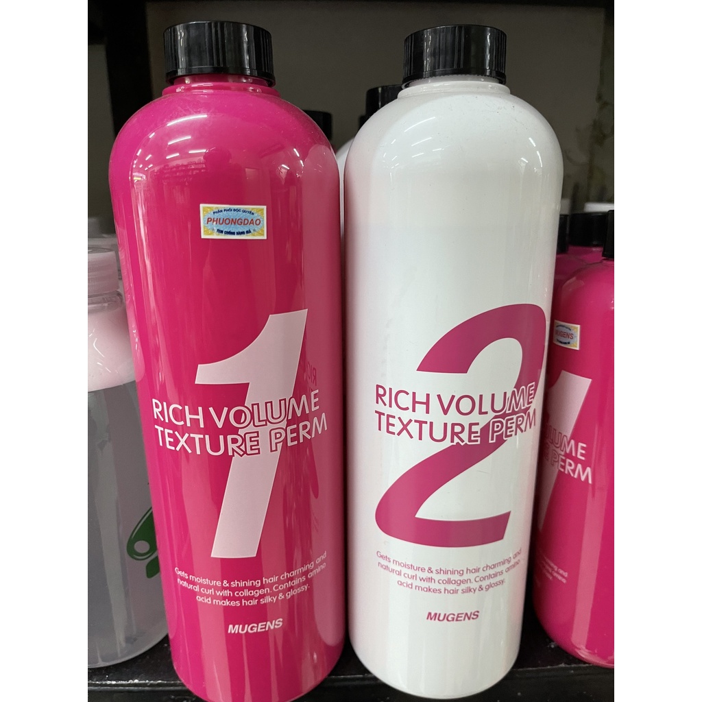 Thuốc Uốn Tóc Thảo Dược Đa Năng Mugens Rich Volume Hàn Quốc