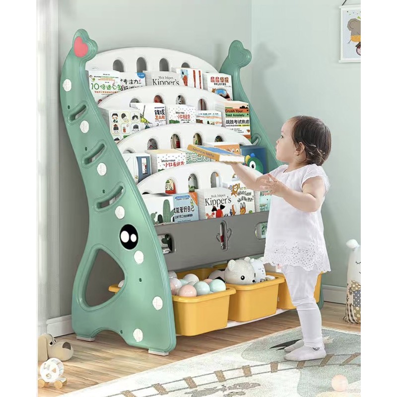 Giá sách hình voi cho bé yêu - Shop JamesBond Kids | BigBuy360 - bigbuy360.vn