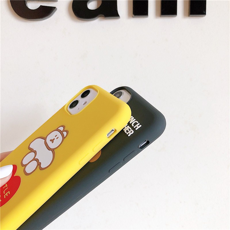Ốp lưng iPhone 11 Pro Max iPhone X Xs XR iPhone 7 Plus iPhone 8 Plus iPhone 6 Plus Line Cat and Graffiti Phone Case Silicone Soft Case | BigBuy360 - bigbuy360.vn