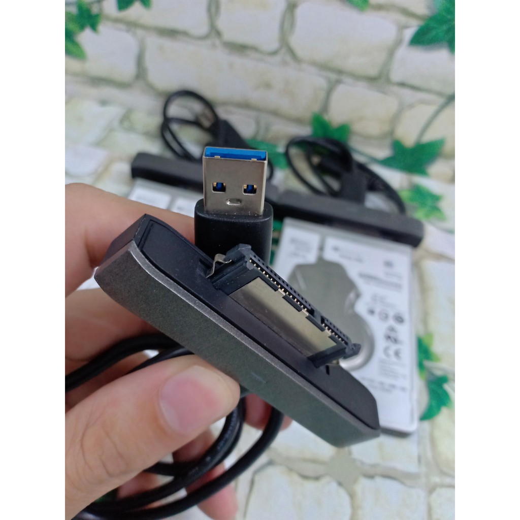 combo 10 Dock hdd 2.5 kết nối ổ cứng laptop thành USB chính hãng Seagate