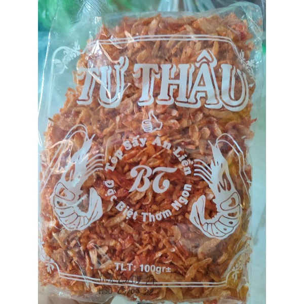 Tép khô bịch 100gr
