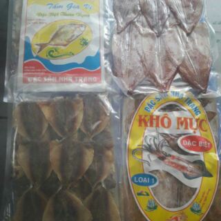 Mực khô 8_9 con 0.5 kg ( hình thật)