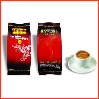 Cà phê espresso, cà phê rang xay nguyên chất, cà phê pha máy gói 100g - cafe đất sài gòn
