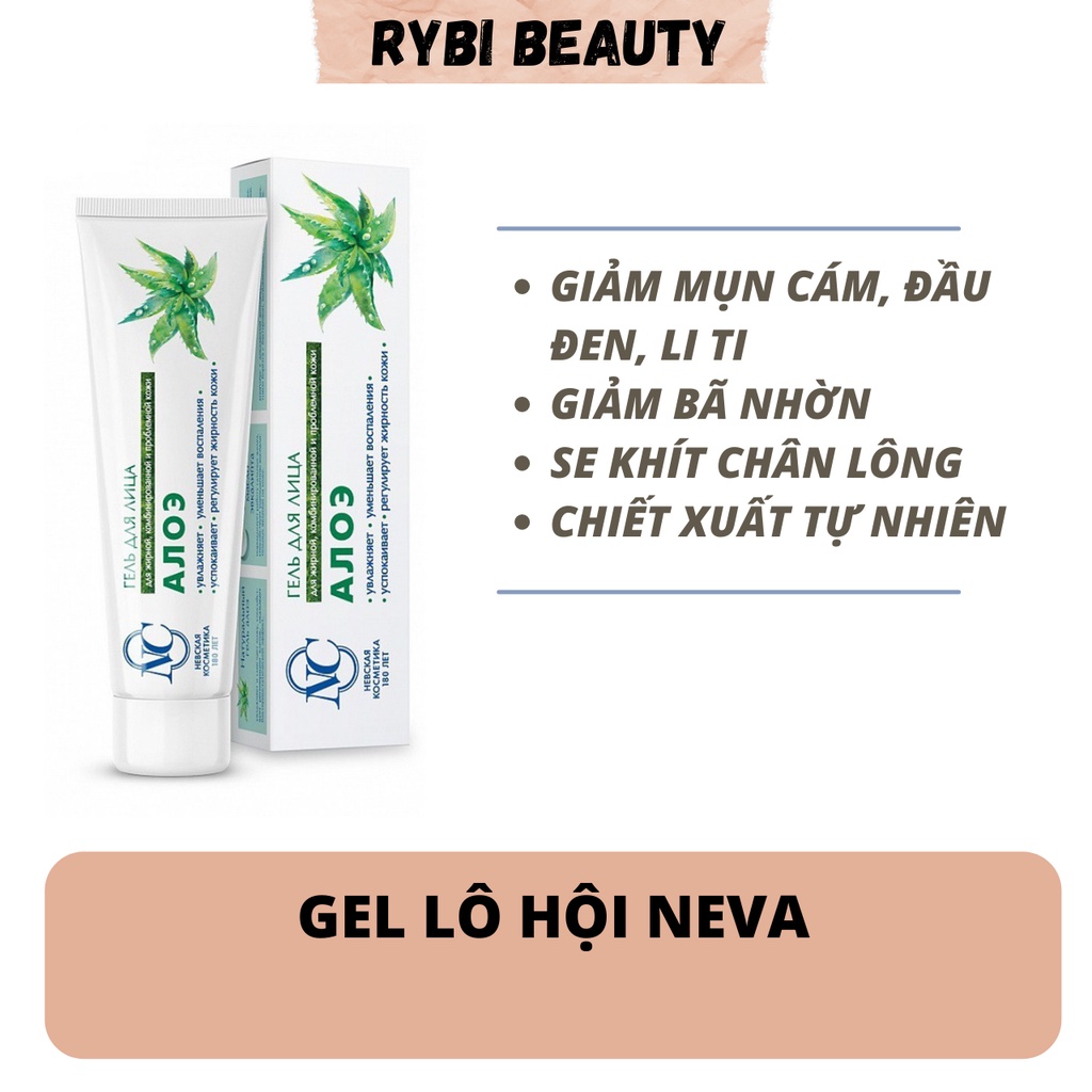 Gel lô hội giảm mụn Nga