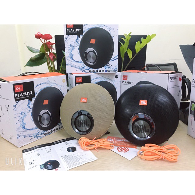 LOA BLUETOOTH  K4 PLUS.Loại 1, âm thanh hay, loa 16W, kết nối 2 loa ra công suất 32W.