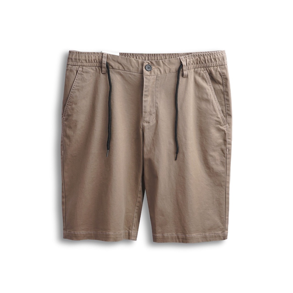 [bigsize < 120kg] Quần short kaki lưng thun đủ màu NoBrandKhaki