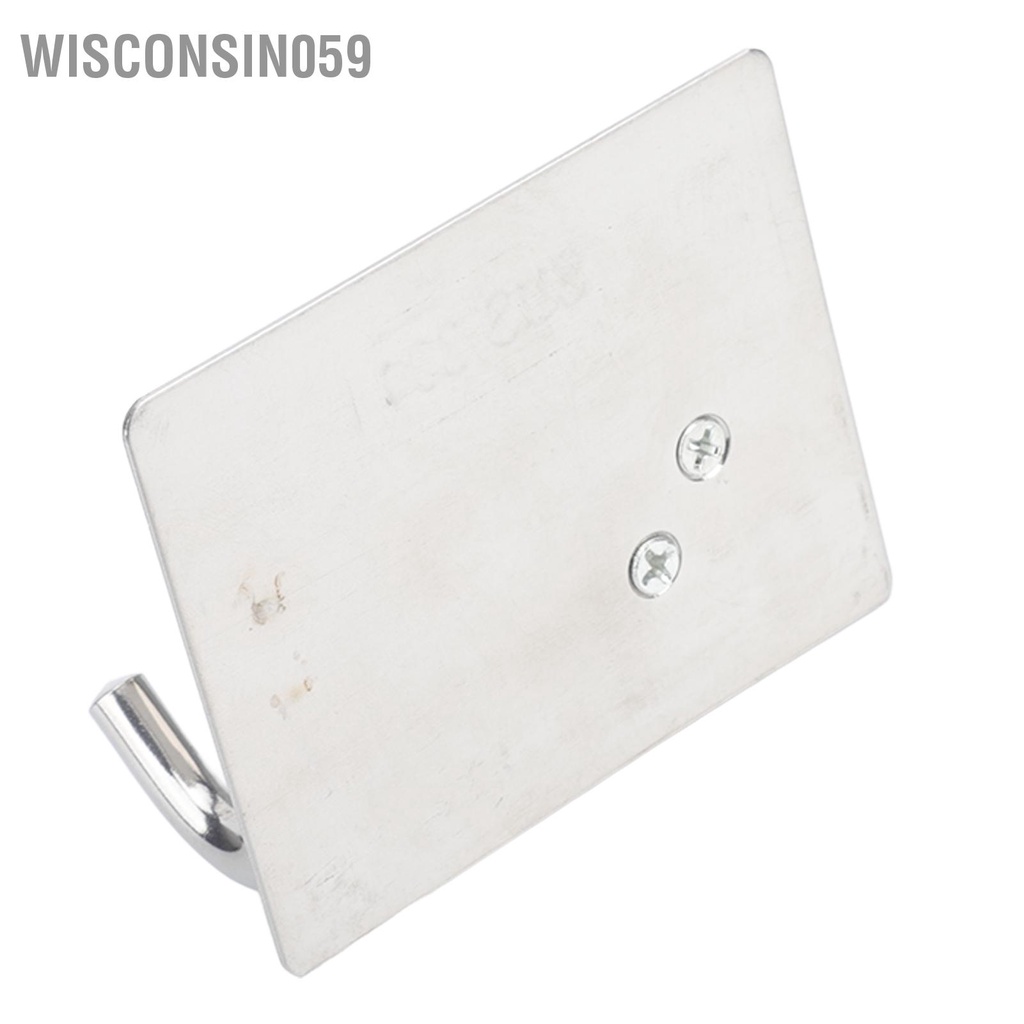 Wisconsin059 Cây lau Người giữ cây chổi Tiết kiệm không gian Cú đấm miễn phí Móc đơn Cào Kẹp nhà bếp Phòng tắm Phần cứng treo mặt dây chuyền