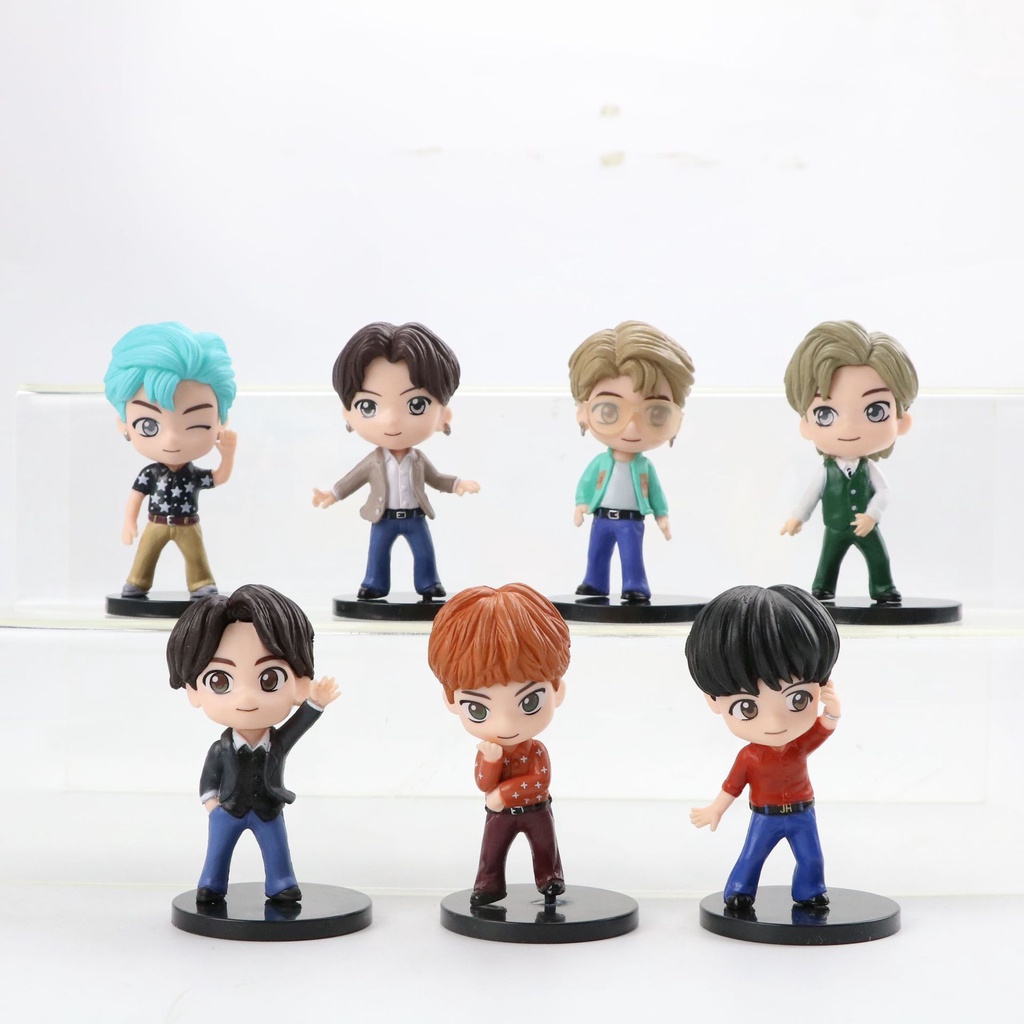 Set 7 figure BTS ver dynamite