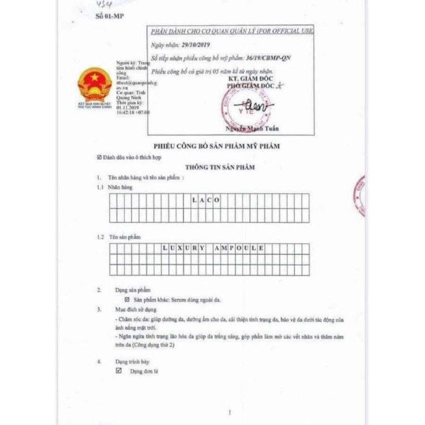 Hàng Chuẩn - Combo Kem dưỡng da ban ngày Laco Luxury và Kem đêm Laco Chính hãng