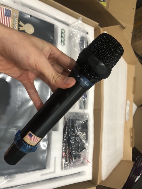 Mic Shure UR28D plus