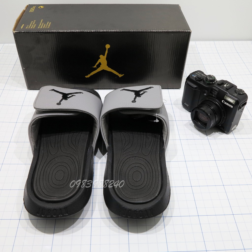 Dép Jordan hydro 6 Free ship + hộp hàng loại 1.1 JD bóng rổ siêu cấp quai ngang dán nam nữ unisex hot trend. BH Slippers