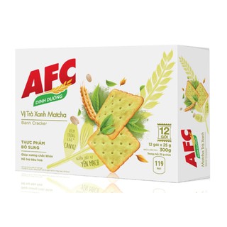 BÁNH AFC VỊ TRÀ XANH MATCHA HỘP 300G