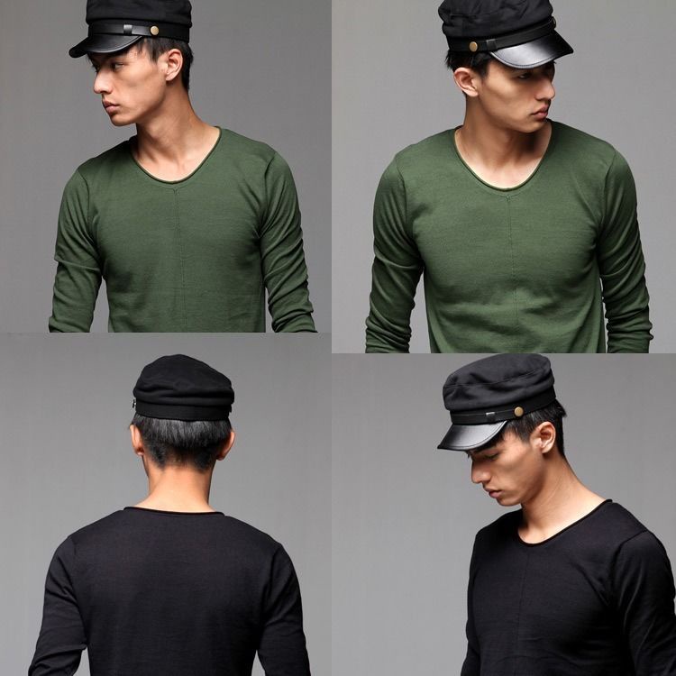 Mũ Thủy Thủ Màu Xanh Navy Đan Chéo Phong Cách Retro