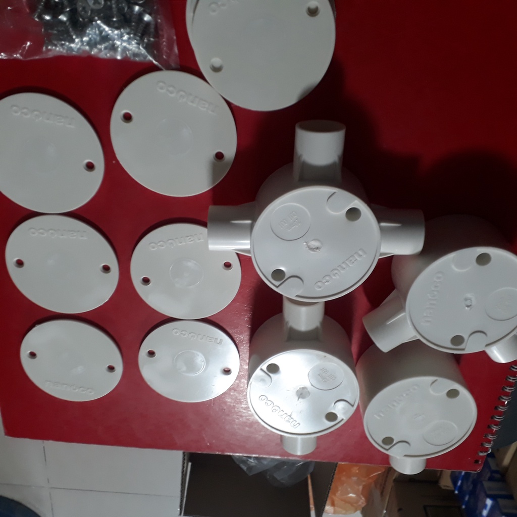 Hộp Nối 1,2,3,4 Ngã Cho Ống Luồn Điện Nanoco