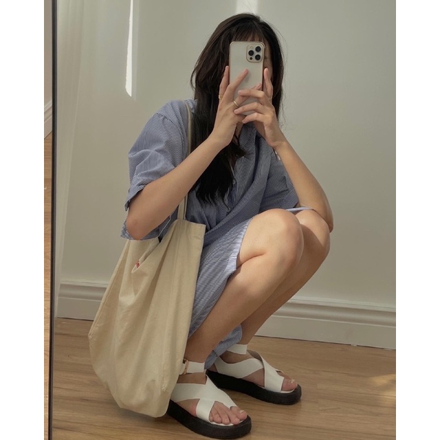 váy kẻ đan chéo 2484 | BigBuy360 - bigbuy360.vn