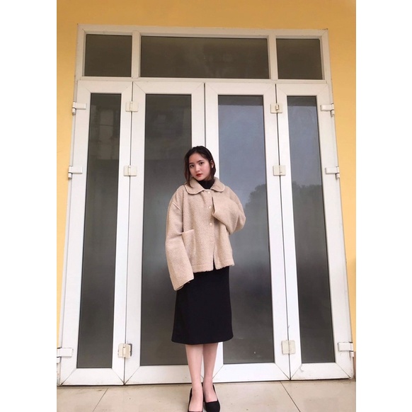Set Váy Kèm Áo Khoác Lông Hàng Cao Cấp Loại 1 Thu Đông MaiRin Fashion CD021 | BigBuy360 - bigbuy360.vn