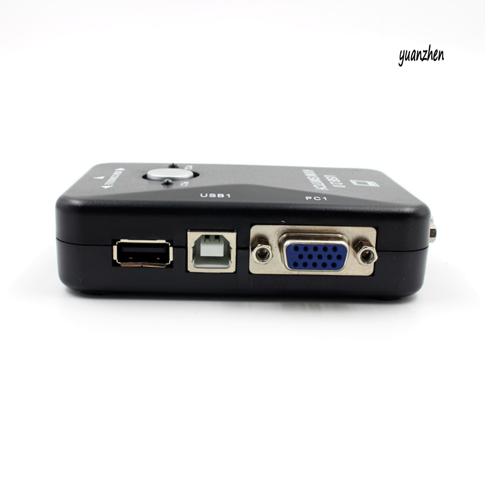 Bộ Chuyển Đổi 2 Cổng Usb Vga Kvm Cho Bàn Phím Và Chuột Máy Tính | BigBuy360 - bigbuy360.vn