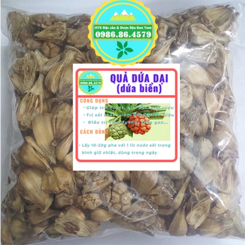 Quả dứa dại (dứa biển) khô hút chân không