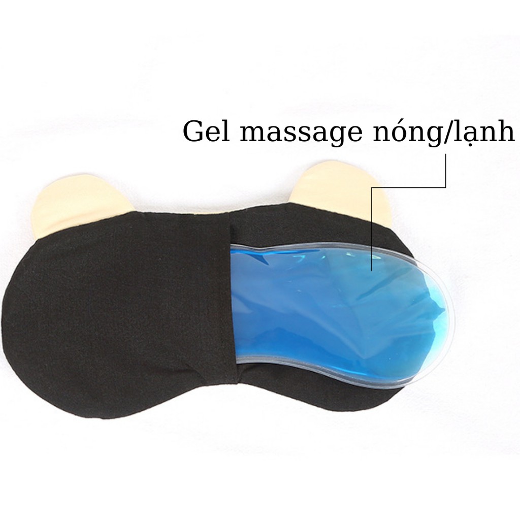 Bịt Mắt Ngủ Có Túi Gel Massage, Mẫu Dễ Thương Đáng Yêu - BEYOU