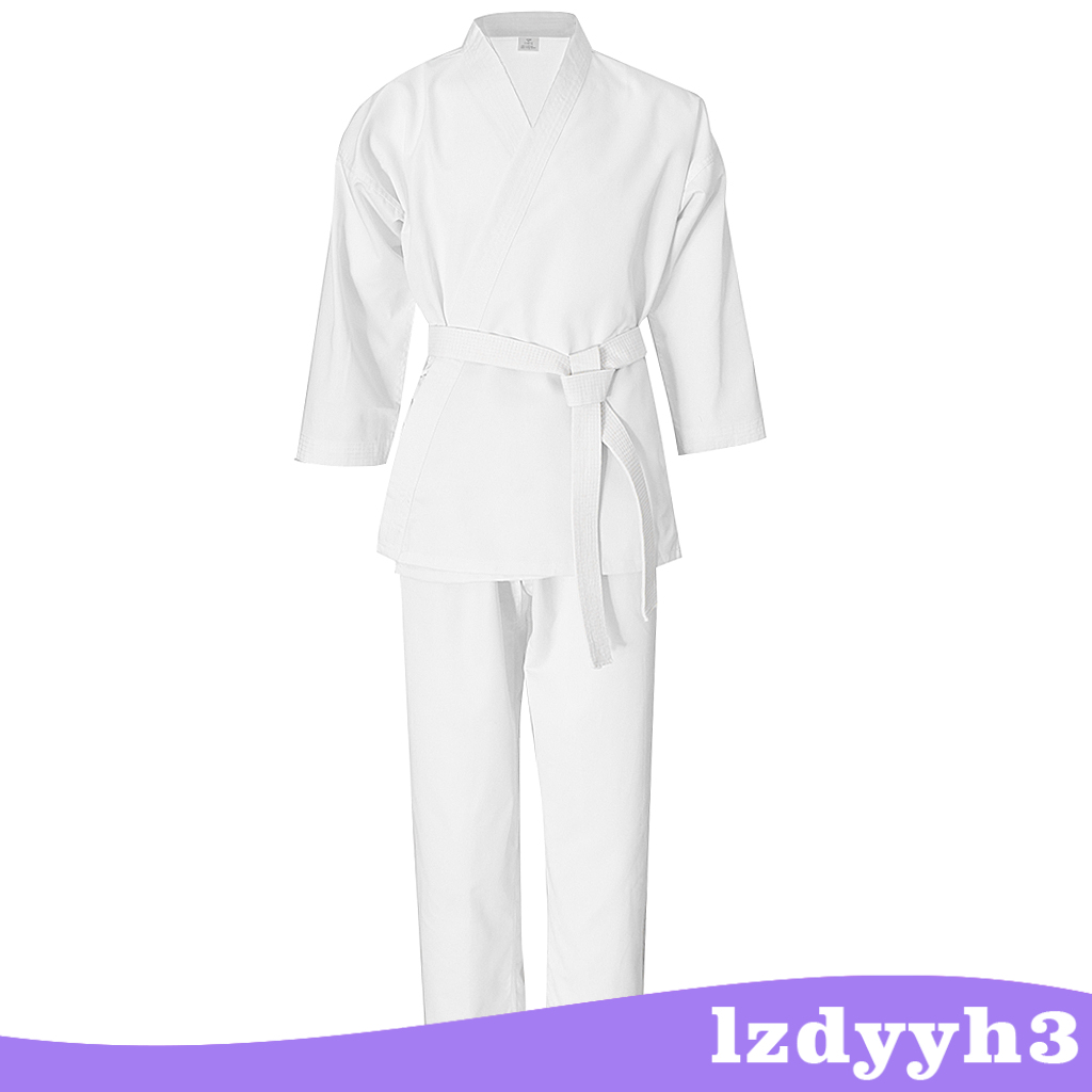 Bộ Quần Áo Võ Thuật Taekwondo Unisex Cho Người Lớn Và Trẻ Em