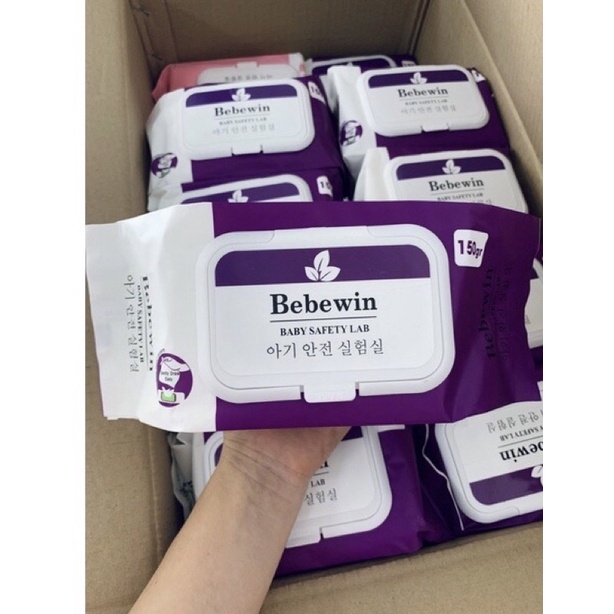 Khăn ướt BEBEWIN HQ không mùi nặng 750gam