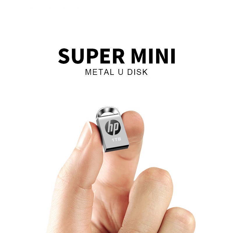 Ổ Đĩa Flash HP USB 3.0 2TB 1TB 512GB 256GB 128GB 64GB Mini Bằng Kim Loại Chống Thấm Nước
