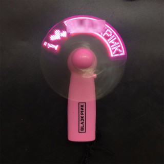 Quạt Blackpink Lisa Jisoo Jennie Rose led sáng chữkhohangkpop