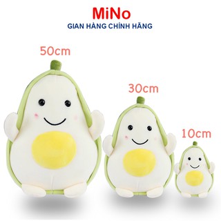 Gấu Bông Quả Bơ Trứng Nhồi Bông Cao Cấp MINO STORE