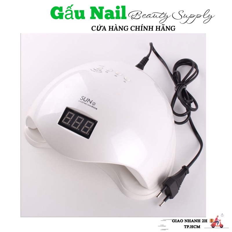 Máy hơ gel SUN5 48W chuyên dụng cho thợ nail và học viên gồm 24 bóng dùng hơ khô gel móng nail