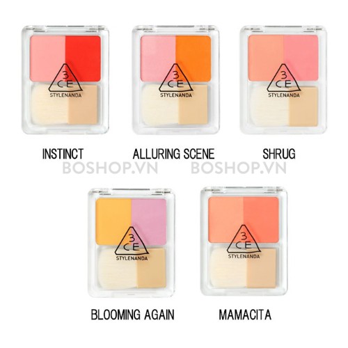 Phấn má hồng 3CE Dual Blend Blusher