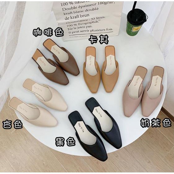 GIÀY SỤC NỮ MŨI NHỌN NHIỀU MÀU SẮC PHONG CÁCH HÀN QUỐC. | BigBuy360 - bigbuy360.vn