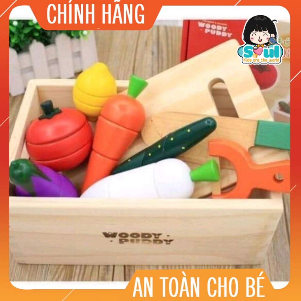 [VẬN ĐỘNG TINH] Bộ Cắt Hoa Quả Gỗ Tự Nhiên Hàng Xuất Nhật