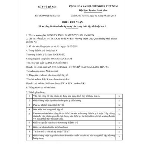 Sodermix Cream 15g - Dùng cho sẹo lồi, sẹo phì đại, chàm,  giảm ngứa, giảm mẩn đỏ | BigBuy360 - bigbuy360.vn