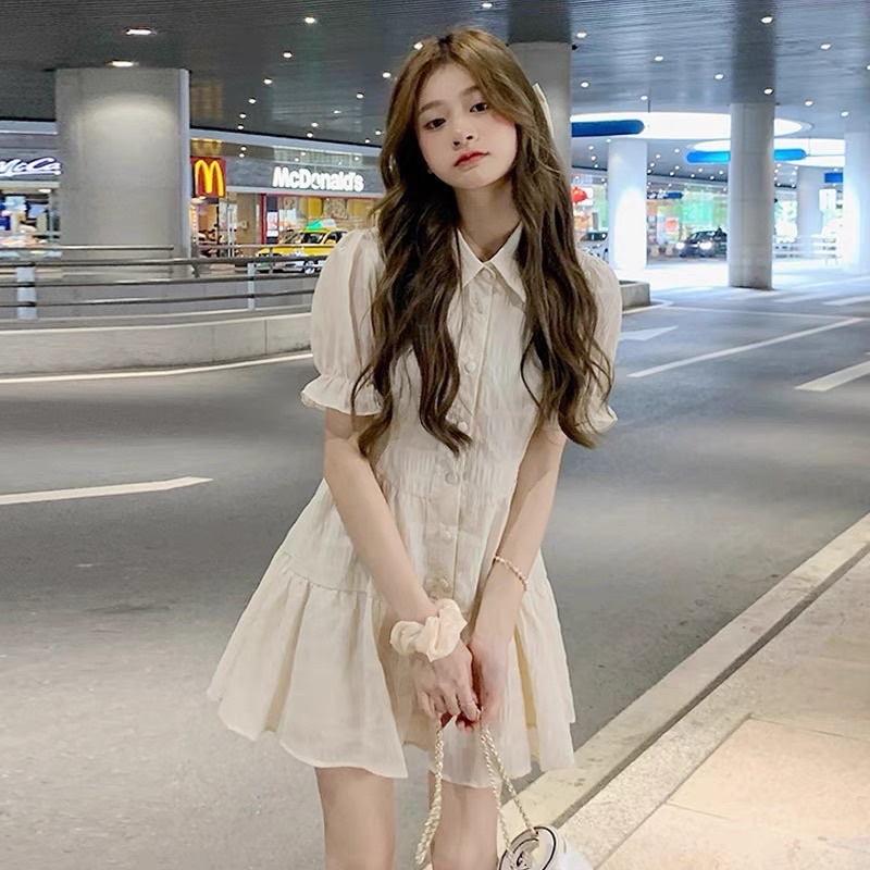 Váy babydoll dễ thương Hàn Quốc
