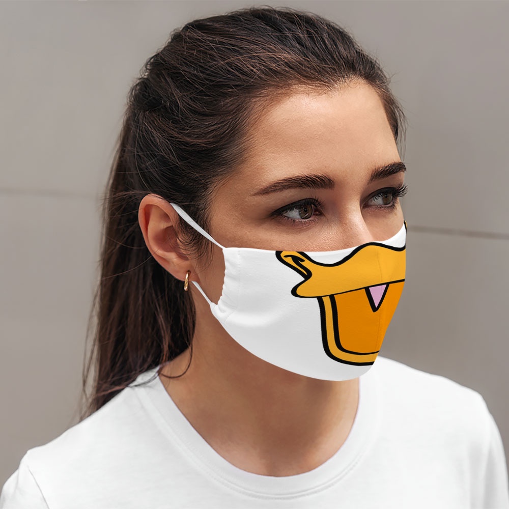 Khẩu trang thú cưng đáng yêu hoạt hình vui nhộn trẻ em cute Disney CARTWELL thời trang unisex dây đeo mềm chất liệu vải