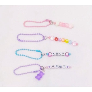 Móc khóa dây bi Idol design theo yêu cầu