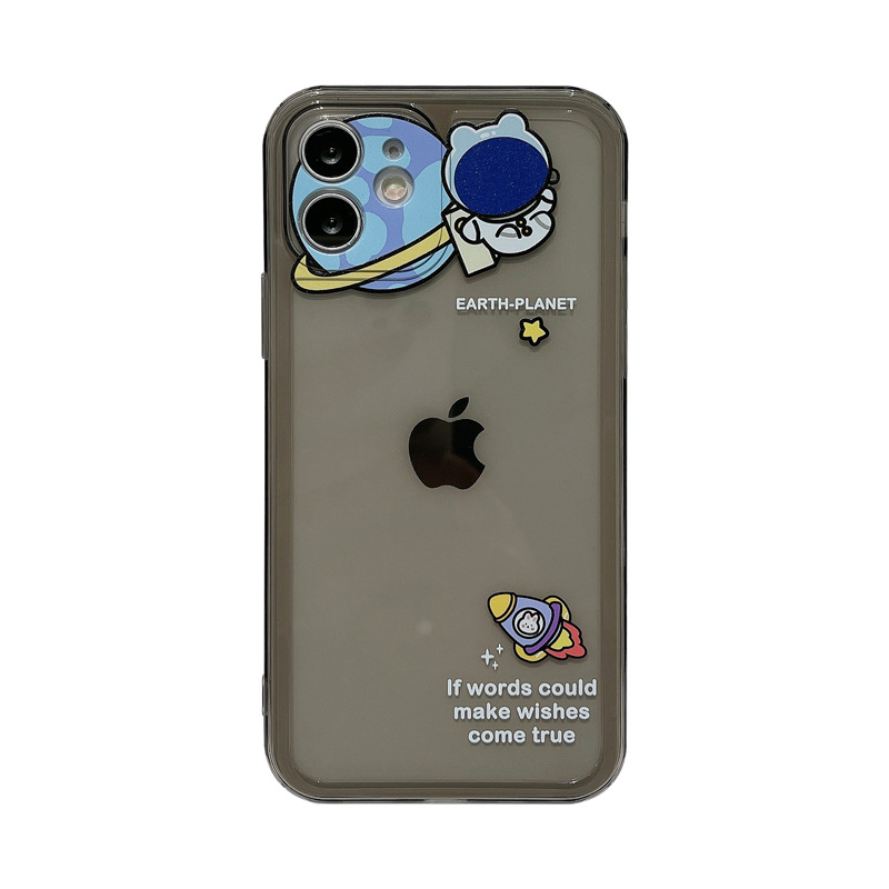 Ốp điện thoại silicon họa tiết hình phi hành gia cho iPhone 11 Pro Max X Xr Xs Max 7 8 Plus Se 2020 12 pro max 12 mini 13 pro max 13 mini | BigBuy360 - bigbuy360.vn