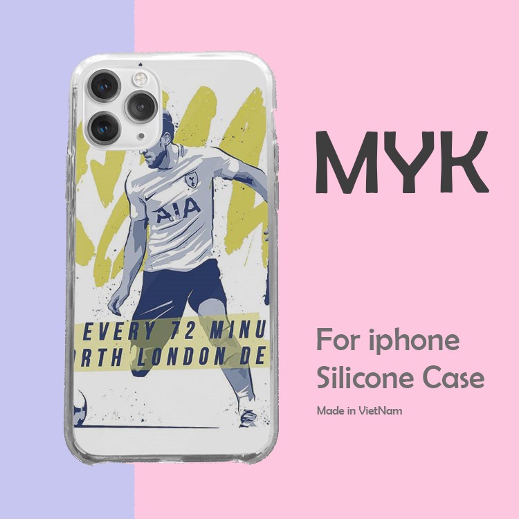 Ốp lưng Harry Kane ghi bàn CLB Tottenham Hotspur cho Iphone 5 6 7 8 Plus 11 12 Pro Max X Xr FOO20210326