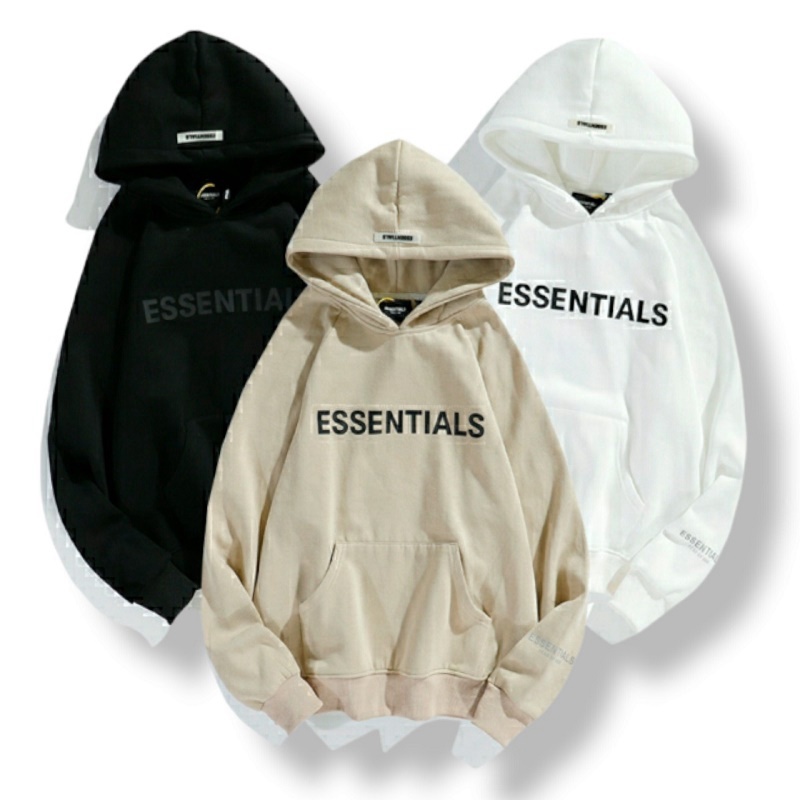 Áo HOODIE UNISEX ESSEN Form Rộng Chất Vải MỊn - ĐĂNG QUANG FASHION