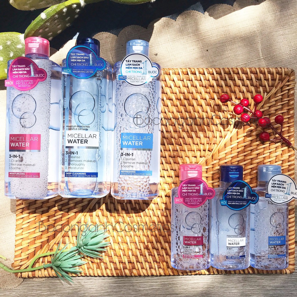 NƯỚC TẨY TRANG LOREAL PHÁP 3 IN 1