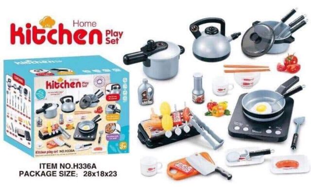 BỘ NẤU ĂN 36 MÓN KITCHEN,bộ đồ chơi nhà bếp cho bé, trò chơi nấu ăn, đồ chơi cho bé nhiều mẫu